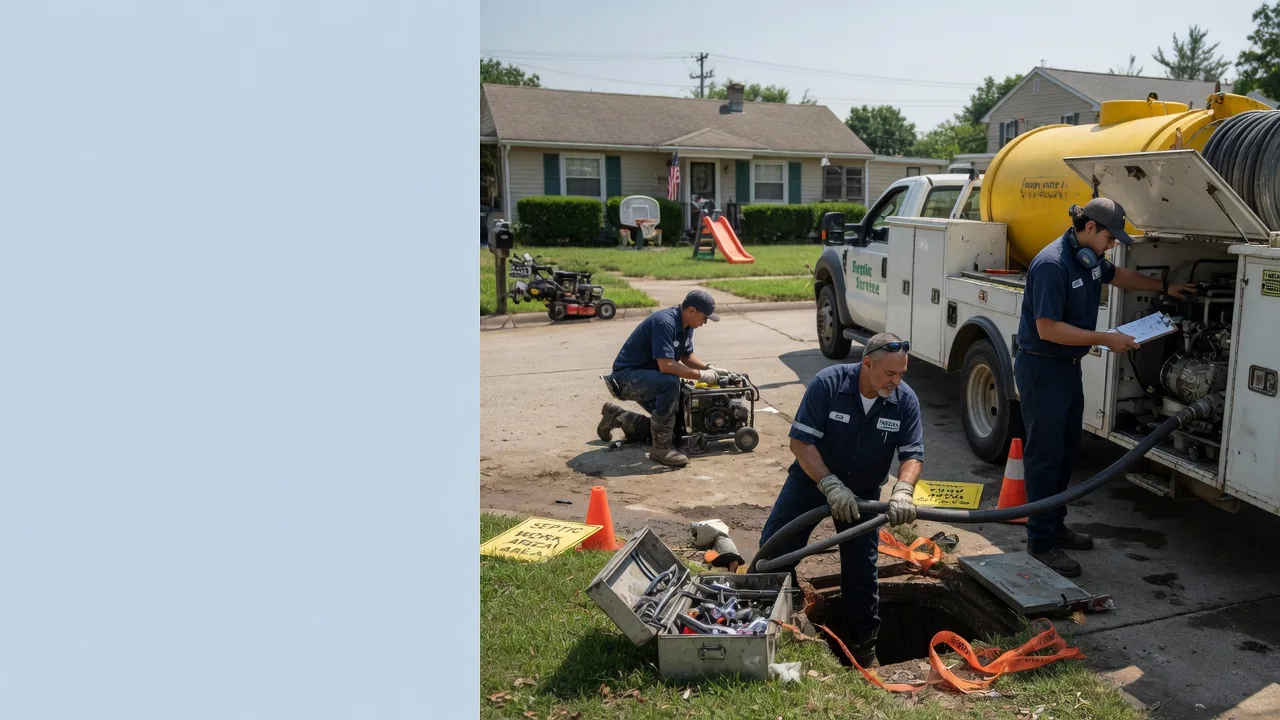 Septic Tank Pumping in Burneyville, OK near me
